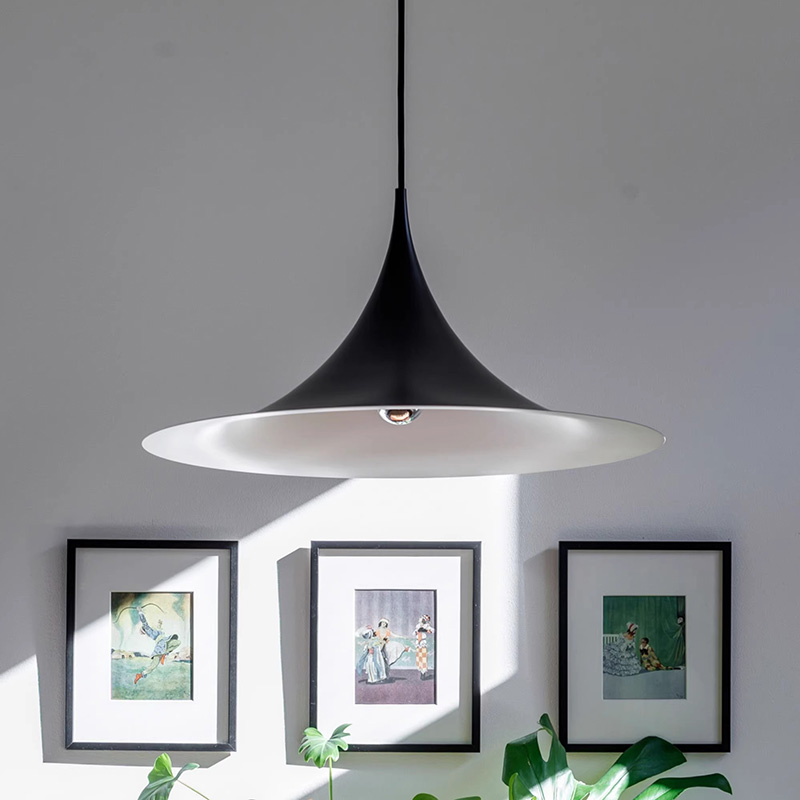 Desk Setup Minimalist - Danish Designer LED Pendant Light Horn