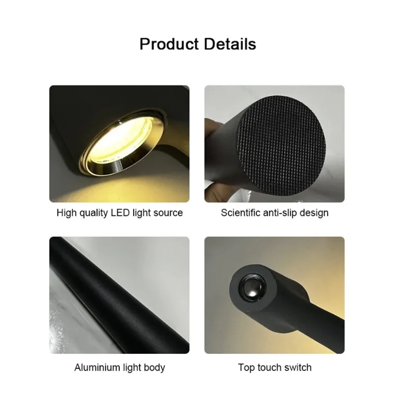 LED Table Lamp USB Charging At - Desk Setup Minimalist 评论和价格