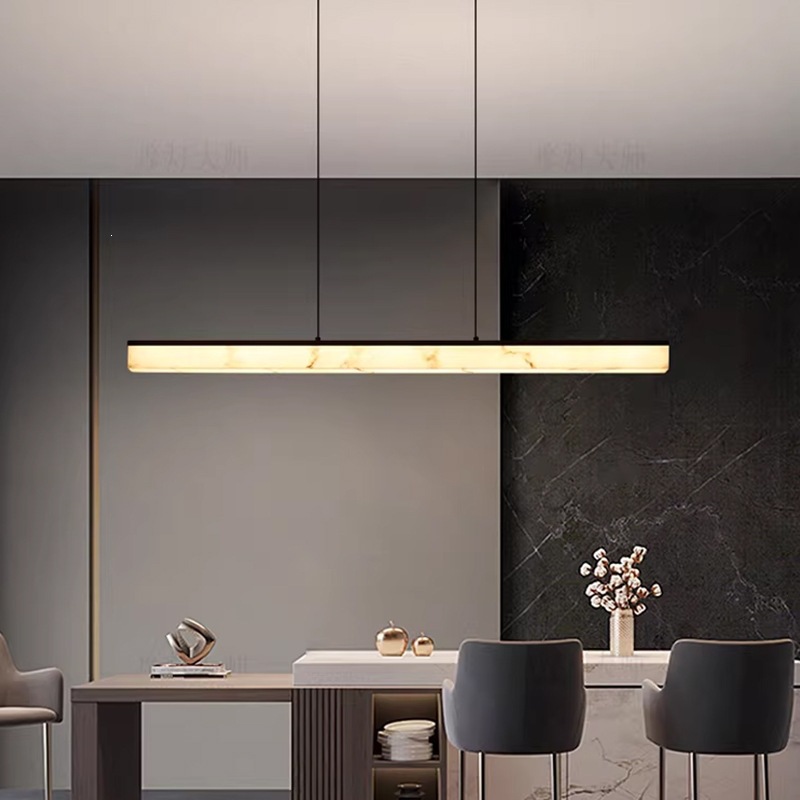 Nordic Strip Luxury Led Pendan - Desk Setup Minimalist 评论和价格